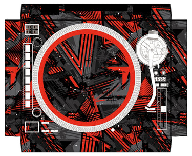 Reloop RP 8000 MK2 Skin Ridge Red